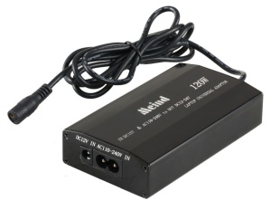 Incarcator universal laptop, priza si auto, 120W, 8 conectori - Img 4