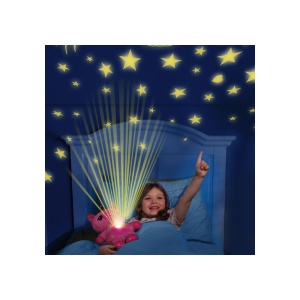 Jucarie cu proiector star belly model ursulet roz - Img 5
