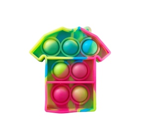 Jucarie senzoriala antistres POP IT tip breloc - tricou 2, K KATHODE