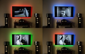 Kit banda ORLED, LED USB Premium, pentru Iluminare ambientala in spatele televizorului, Backlight TV RGB, model 2 bucati 1M - Img 6