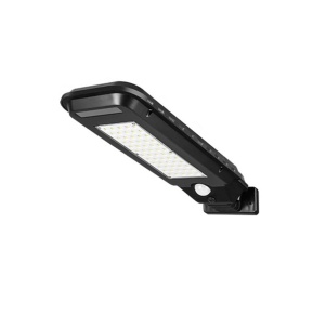 Lampa solara T-210B, senzor de miscare, rezistenta la apa, Negru