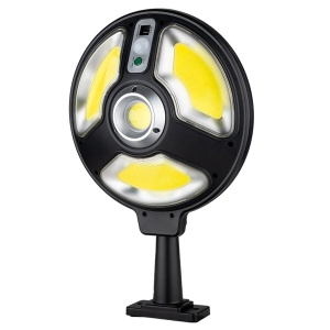 Lampa stradala cu incarcare solara, 150 x LED COB, senzor de miscare/amurg/stare de veghe, buton ON/OFF, telecomanda T-906C K KATHODE