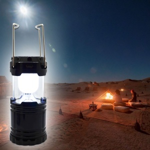 Lanterna felinar camping incarcare solara ENTAC LED 3W acumulator inclus, cablu incarcare 220V, sau baterii - Img 5