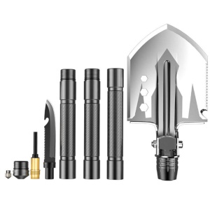 Lopata pliabila multifunctionala 14 in 1 ARMY tip expeditie/supravietuire