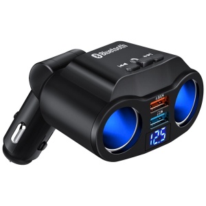 Modulator auto FM, 2 x USB, incarcare rapida, multiplicare bricheta, 12-24V, rotire 90°, A9 K KATHODE - Img 5