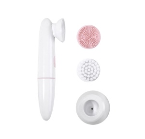 Perie electrica cu vibratii si 2 capete interschimbabile pentru curatarea si exfolierea fetei, Waterproof KATHODE - Img 5