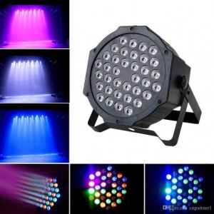 Proiector cu 36 LED-uri RGB colorate si microfon Par Led - Img 2
