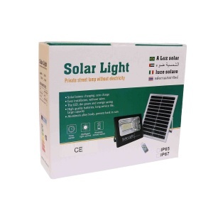 Proiector cu panou solar si telecomanda 40w IP65 - Img 4