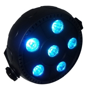 Proiector joc de lumini PAR 6 LED RGB Disco / Club / Exterior / Arhitecturale