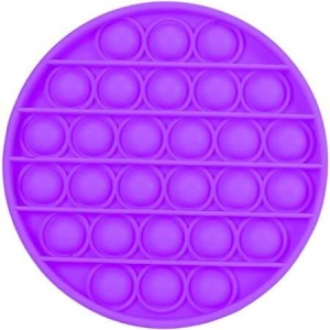 Set 3 Jucarii antistres din silicon, Pop it now, forma cerc Mov/Galben/Verde , 12.5x1.5cm olimp - Img 4