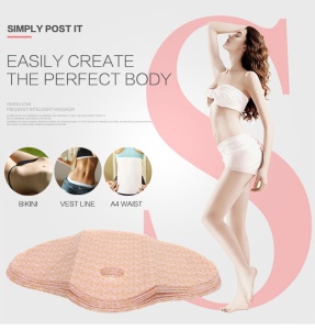 Set 5 Bucati Plasturi Abdomen Slabit, Plasturi Cosmetici indepartarea Celulitei, Pierdere in Greutate Corp, Wonder Slimming Patch ardere Grasimi, TotulPerfect - Img 2