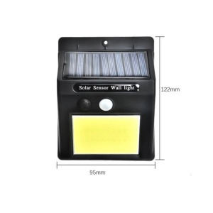 Set 6 lampi solare, Tiessa®, 40 de LED, senzor de miscare, 0.55W - Img 2