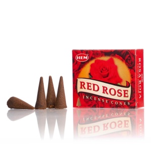 Set Conuri Parfumate - 10 Buc - Red Roses