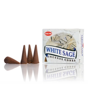 Set Conuri Parfumate - 10 Buc - White Sage