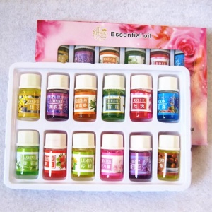 Set de 12 uleiuri esentiale pentru aromatherapy, diferite esente, 3ml, Blasko - Img 4