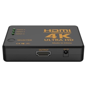 Splitter 4K HDMI, Zola®, 1080p, 3 in 1 switch cu telecomanda, negru - Img 9