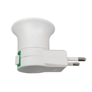 Stecher cu fasung E27, intrerupator, adaptor priza, Ultra Bright