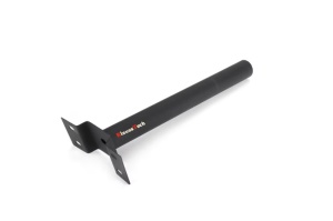 Suport pentru Proiector Stradal, Prindere pe Perete, Diametru 5 cm, Lungime 49 cm, Metal, Negru - Img 5