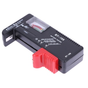 Tester capacitate baterii 1.5-9V, BT-168, negru - Img 5