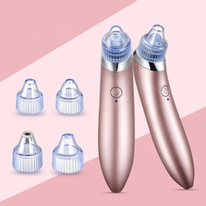 Aparat cu vacuum pentru puncte negre, 4 trepte de absorbtie, microdermabraziune, reincarcabil, 4 capete - Img 3