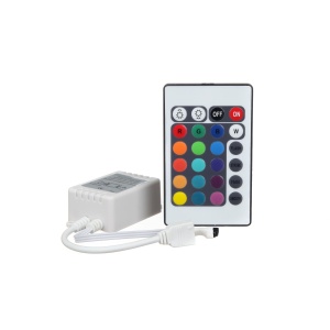 Banda LED Rosu,Verde,Albastru , Lungime 3 Metri cu controller , telecomanda , transformator - Img 2