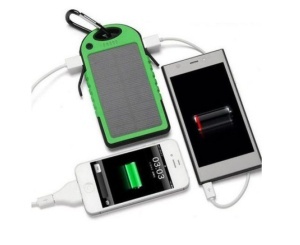 Baterie externa cu incarcare solara, capacitate 5000 mAh, 2 x USB - Img 4