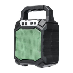 Boxa Activa Portabila Bluetooth MS-1612BT, USB, TF/SD Card, Aux In, Lumini