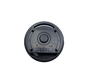 Boxa Audio Portabila cu Conectivitate Bluetooth, Lumini LED pe Woofere, Chinga pentru umar, Telecomanda, Intrare Microfon Jack 6,3mm - Img 3