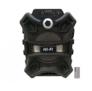 Boxa portabila, ISHOP, ZQS-8103, 20W PMPO, Bluetooth FM/SD/USB/AUX/, Negru - Img 4