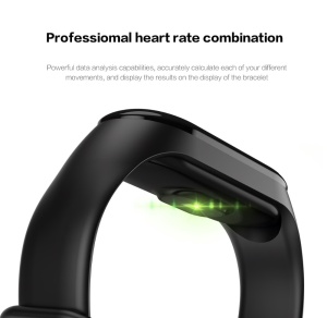 Bratara Fitnes Smartband BiTec-M3, bluetooth, display OLED, IP67, Ritm cardiac, ceas, notificari, pedometru, aplicatii, albastru - Img 3