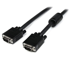 Cablu Nelbo VGA la VGA, D-SUB la D-SUB, tip tata-tata, lungime 5 metri, ecranat de calitate superioara - Img 2