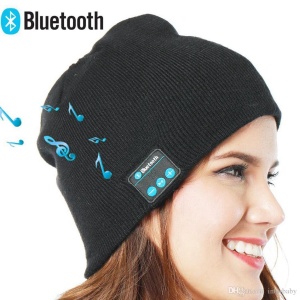 Caciula Smart, Muzicala cu functie bluetooth, microfon si casti incorporate, Unisex, negru - Img 3