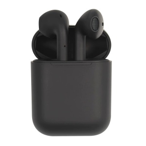 Casti Bluetooth V5.0 AIX©, Negre, compatibile IOS & Android, Docking Station, stereo, Wireless, 3D sound, Touch Control, fast charging - Img 4
