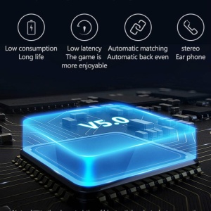 Casti Wireless Bluetooth I12 Macaron Stereo Cu Functie Apelare, Control Muzica, Cutie Incarcare Inclusa, Android/ IOS, Selling Depot, Radio-FM, Aux, SD Card, Alb - Img 2