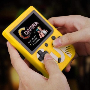 Consola Retro 400 Jocuri Skycandle Galben