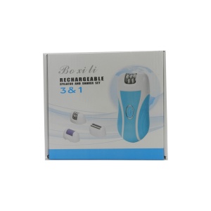 Epilator Boxili 3 in 1 cu functie de epilator, aparat de ras si indepartare calus - Img 3