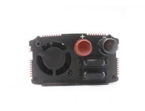 Invertor Auto Lairun 24V - 220V, Putere de varf 1000W, 10Amps, Port USB 5V -1A, Design Compact, Output Voltaj 220 V, Portocaliu - Img 4