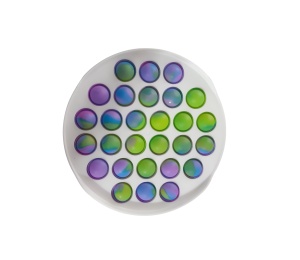 Jucarie anti-stres POP IT cerc multicolor, plastic/silicon K KATHODE