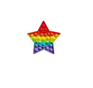 Jucarie anti-stres POP IT multicolor - stea - K KATHODE