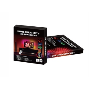 Kit banda LED USB pentru Iluminare ambientala in spatele televizorului Backlight TV RGB - Img 2