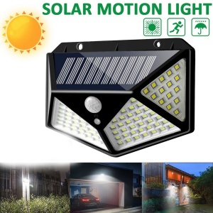 Lampa de perete cu interactiune solara 100 LED-uri - Img 2