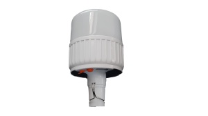 Lampa portabila tip bec cu incarcare la retea si solara, 5 moduri de iluminare, indicator lumina baterie, alb rece KATHODE