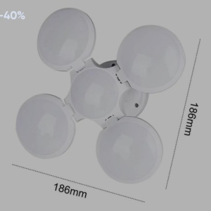 Lampa Solara 30 LED-uri - Pliabila, Prindere cu Carlig, 5 Moduri de Luminare, IP65, 20 W, Alb - Img 8