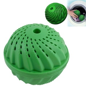 Minge de spalare, pentru masina de spalat, conceputa pentru 5 kg de rufe, verde - Img 3