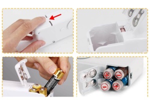 Mini masina de cusut portabila, pentru cusaturi usoare, practica, accesorii incluse,3 bobine incluse, materiale de calitate, 1000 imp/min, alb - Img 4