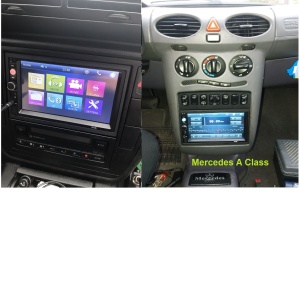 MP5 Car Player Auto, 7 inch, Bluetooth, FM, Mirror Link (IOS & Android) Camera retrovizoare cu telecomanda