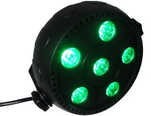 Proiector joc de lumini PAR 6 LED RGB Disco / Club / Exterior / Arhitecturale - Img 4