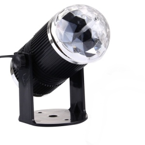 Proiector LED rotativ, senzor de sunet, RGB, 3W KATHODE