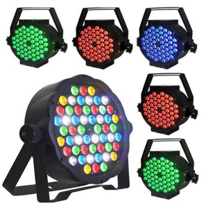 Proiector PAR, Joc De Lumini, 54 x 3 W LED RGB Disco - Img 2