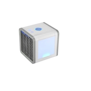 Racitor de aer portabil,INNOVAGOODS,capacitate 500ml, LED multicolor lateral, 3 viteze, albastru - Img 2